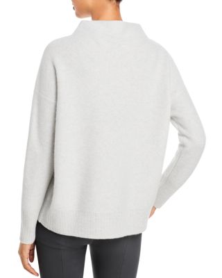 Boiled Cashmere Funnel Neck Sweater