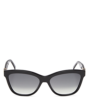 Dior Women's Butterfly Sunglasses, 56mm In Shiny Black/gradient Smoke