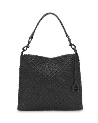 Etienne Aigner Eitenne Aigner Irena Small Woven Hobo Bloomingdale s