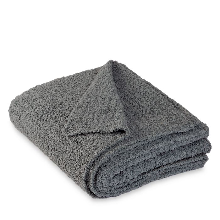 Barefoot Dreams Cozychic Ribbed Throw In Sage Green