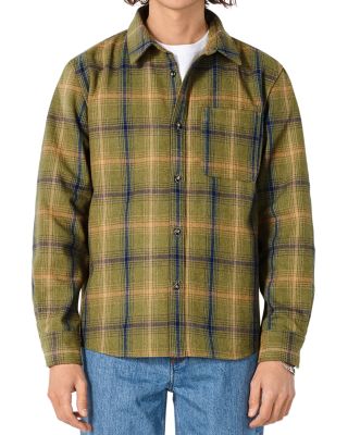 A.p.c. Surchemise Trek Plaid Straight Fit Button Down Shirt