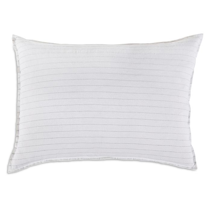 Pom Pom At Home Blake Decorative Pillow 28 X 36 In White/ocean