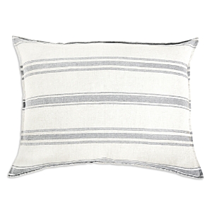 Pom Pom At Home Jackson Sham, Standard In Cream/grey