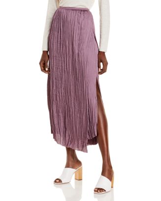 Vince Pleated Paneled Midi Skirt | Bloomingdale's