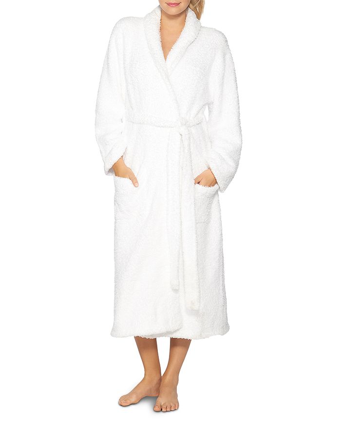 Barefoot Dreams Cozychic Adult Robe In White
