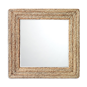 Jamie Young Evergreen Square Mirror In Brown