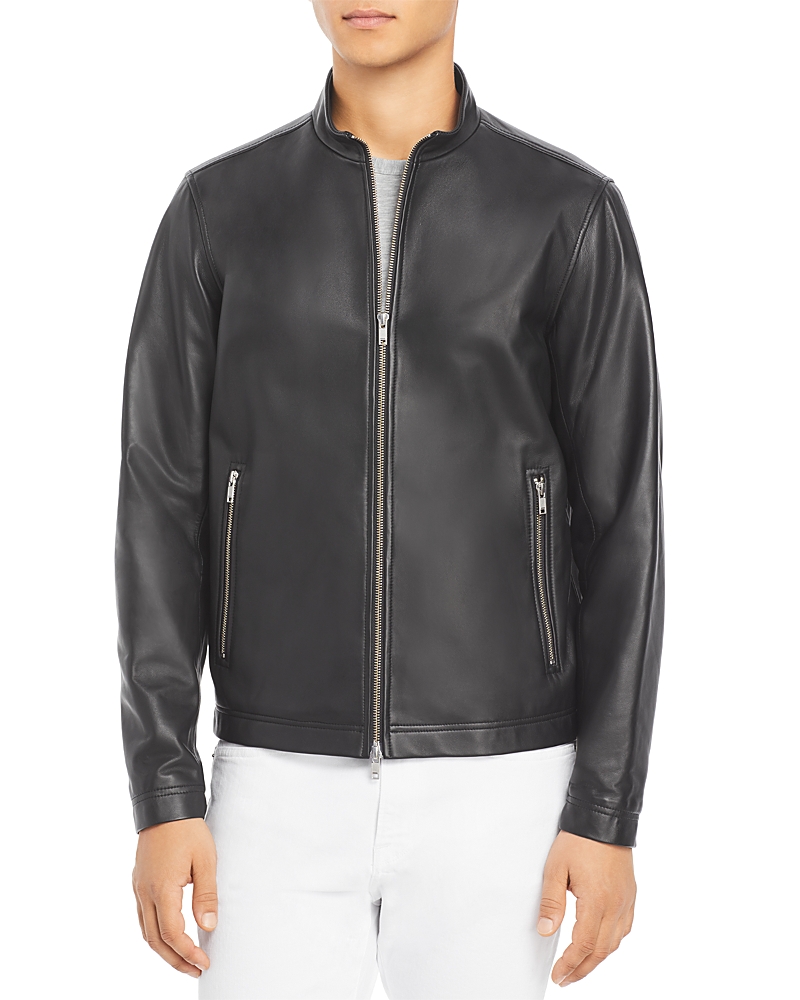 Theory Moore Leather Jacket (60% Off) - Comparable Value $995 In Black
