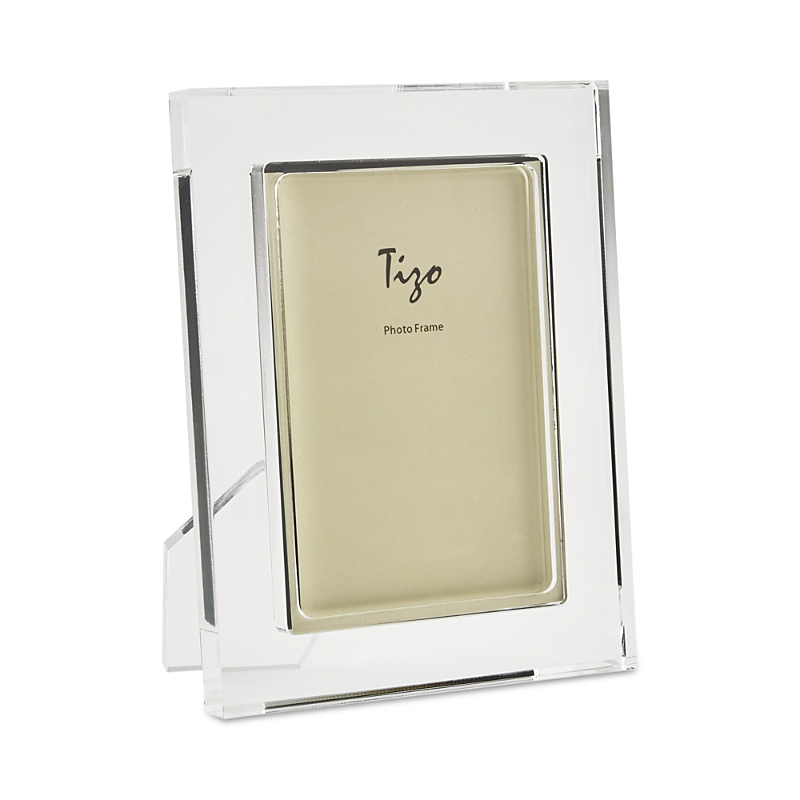 Tizo Lucite Clear Picture Frame, 4 X 6
