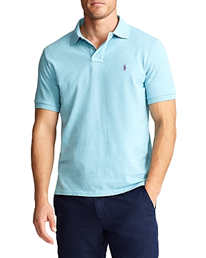 Polo Ralph Lauren Classic Fit Mesh Polo Shirt In Watchhill Blue Heather
