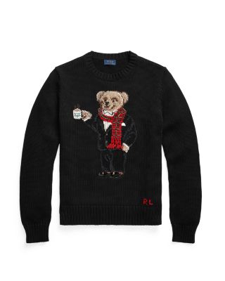 cocoa polo bear sweatshirt