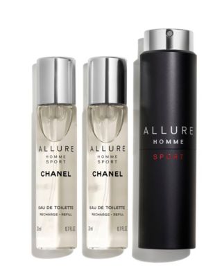CHANEL - ALLURE HOMME SPORT Eau de Toilette Refillable Travel Spray 0.7 oz.