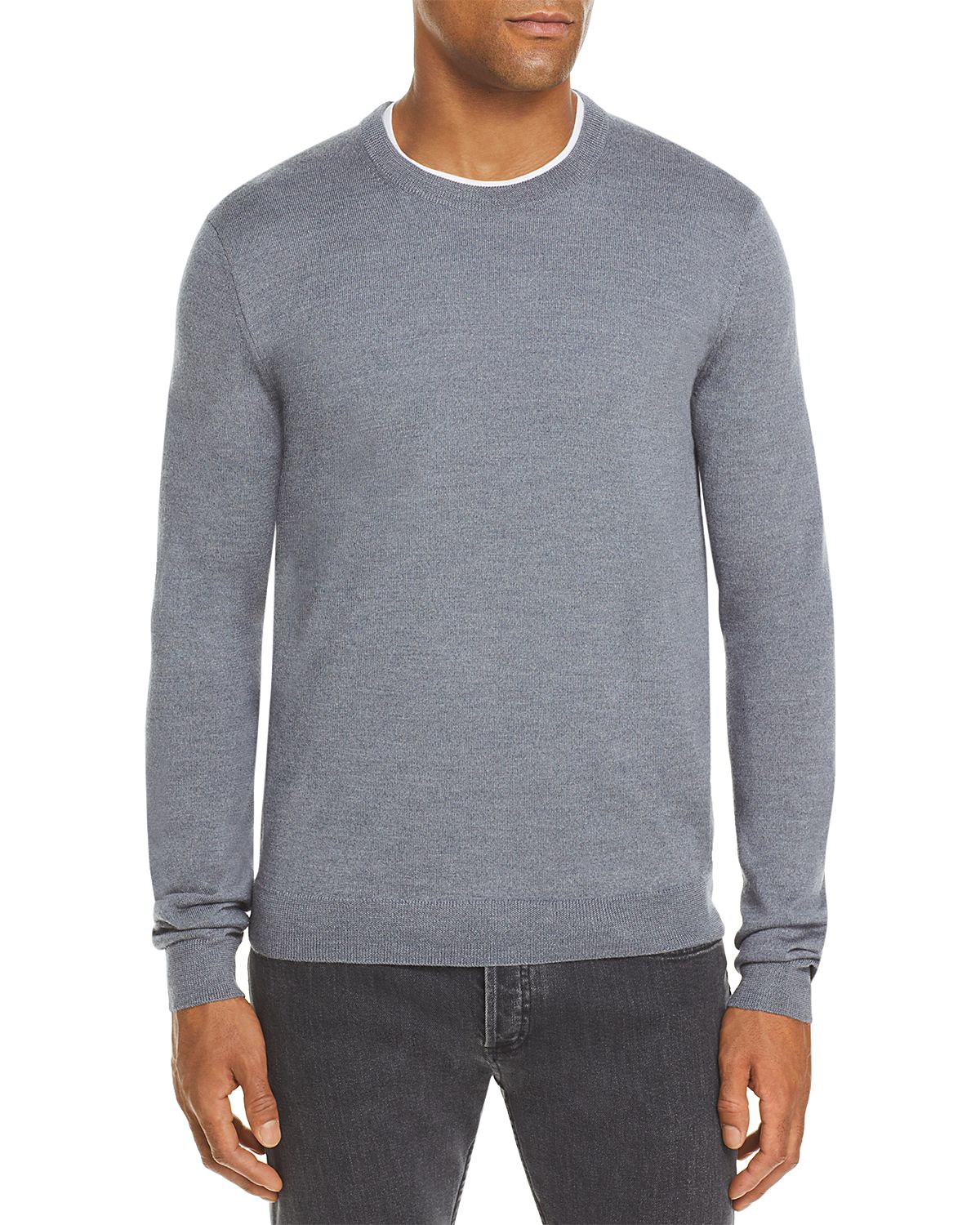 The Men's Store at Bloomingdale's Merino Wool Crewneck Sweater - Exclusive