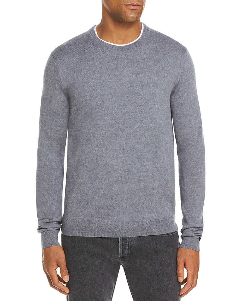 The Men's Store at Bloomingdale's Merino Wool Crewneck Sweater - Exclusive