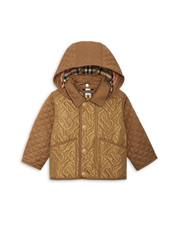 BURBERRY UNISEX GIADEN HOODED QUILTED JACKET - BABY,8036575