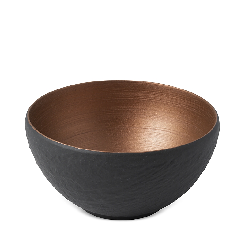 Villeroy & Boch Manufacture Rock Glow Rice Bowl In Copper