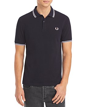 Fred Perry Black Classic Polo Shirt Dress - Size 8