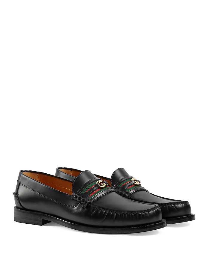 Gucci Men's Kaveh Double G Loafers | Bloomingdale's
