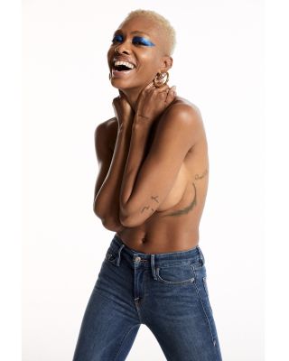 Good Legs High Rise Skinny Jeans in Blue004