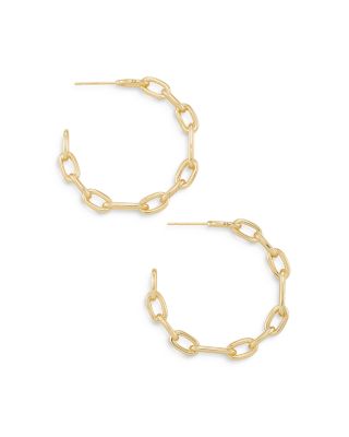 Kendra Scott Ryder Chain Link Hoop Earrings Bloomingdale s