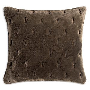 Surya Kathleen Faux Fur Decorative Pillow, 20 x 20