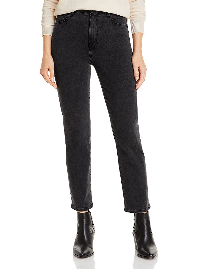 J Brand Alma High Rise Straight Jeans in Affect | Bloomingdale's