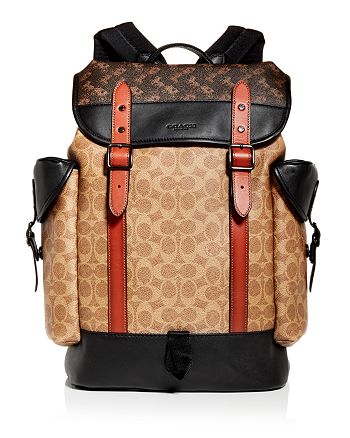 COACH Hitch Signature Backpack | Bloomingdale's