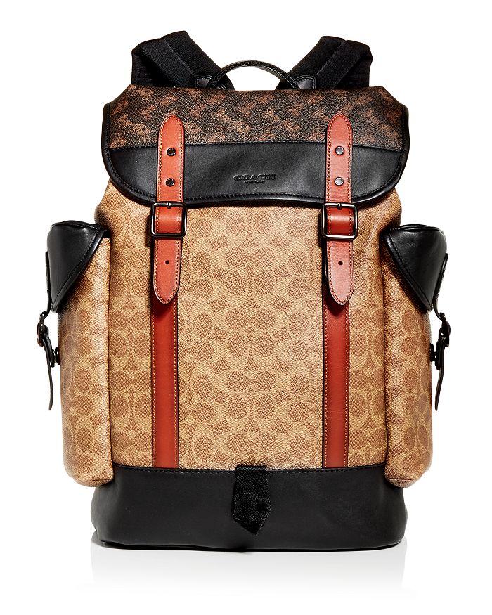 COACH Hitch Signature Backpack Bloomingdale's