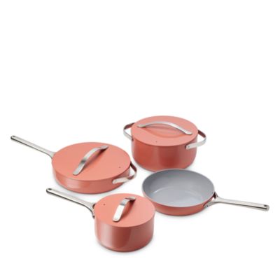 Non-Toxic Ceramic Non-Stick Cookware 7-Piece Set