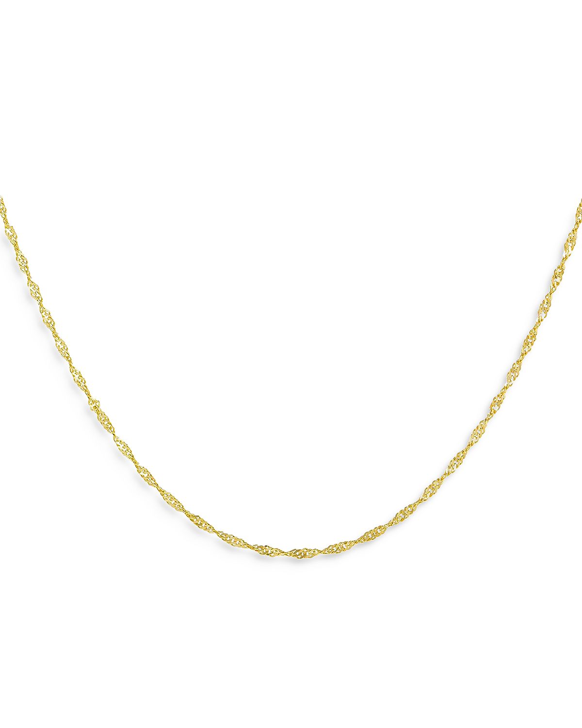 Photo 1 of ADINAS Twisted Chain Necklace, 16"