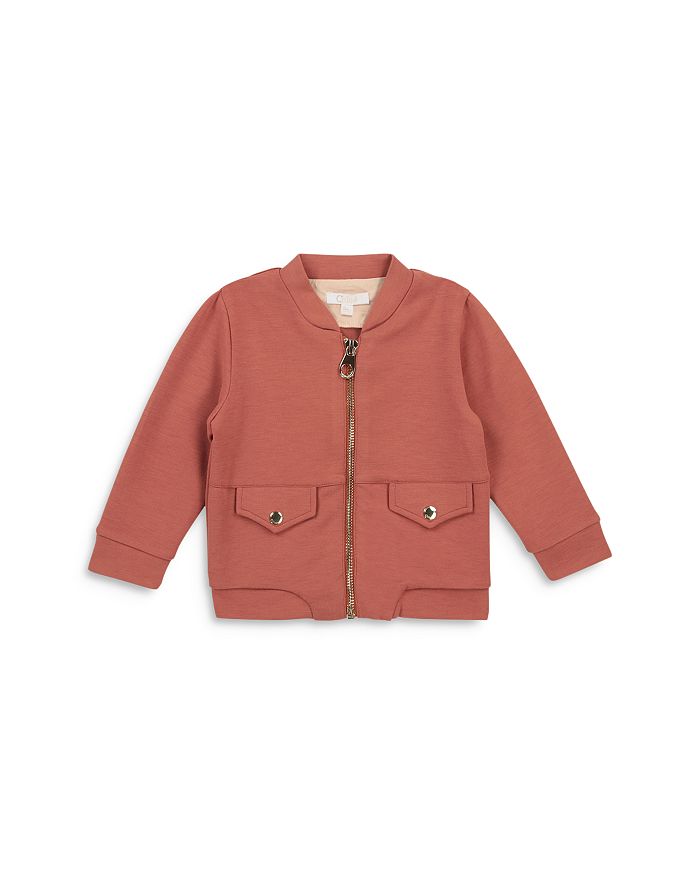 Chloé Chloe Girls' Girls' Embroidered Bomber Jacket - Baby | Bloomingdale's