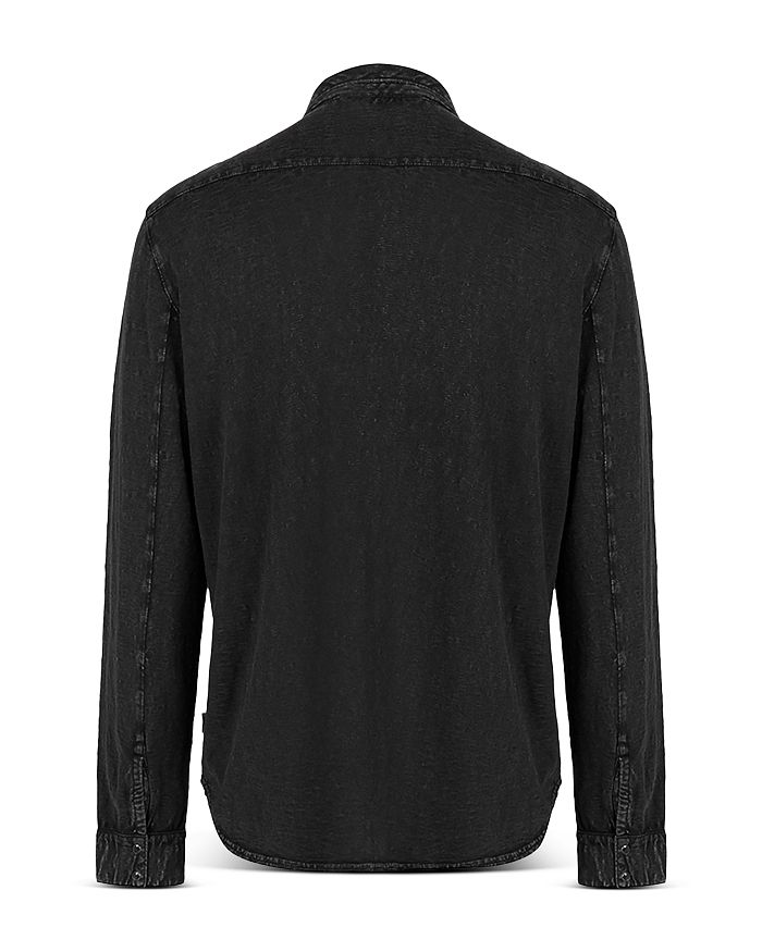 JOHN VARVATOS SLIM FIT ARVON KNIT WESTERN SHIRT
