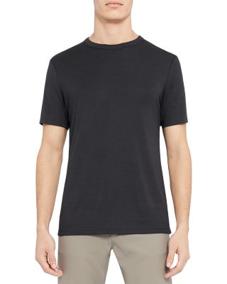 Theory Short Sleeve Regular Fit T-shirt In Basalt Multi