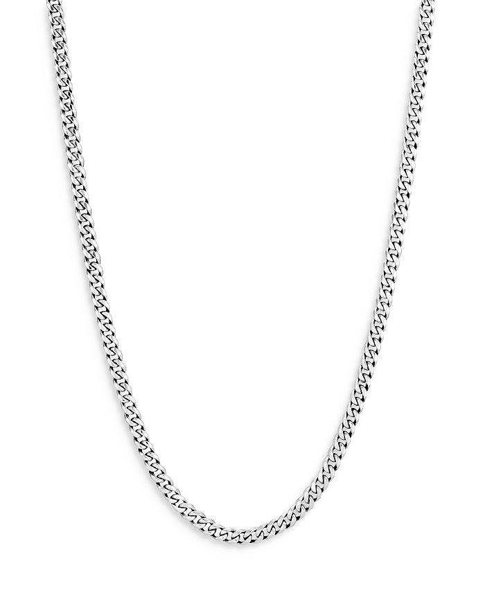 Shop John Hardy Sterling Silver Classic Curb Chain Necklace, 26