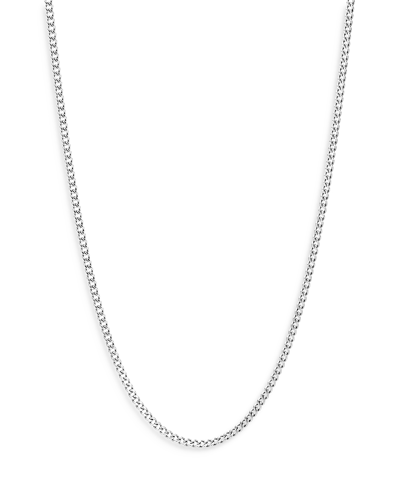 JOHN HARDY STERLING SILVER CURB CHAIN NECKLACE 2.1MM, 26 NM900229X26