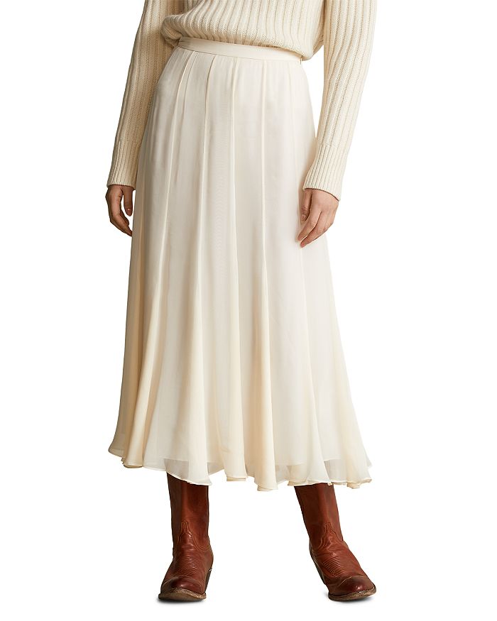 Ralph lauren chiffon skirt Clearance