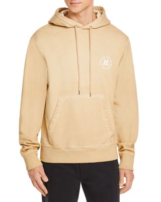 tan helmut lang hoodie