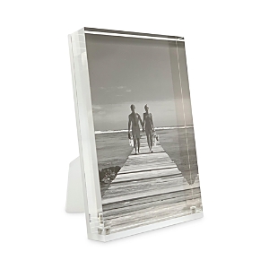 Tizo Lucite Easel Back 4 X 6 Picture Frame In White