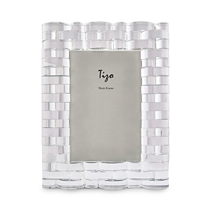Shop Tizo Clear Curved Bricks Crystal Glass 4 X 6 Picture Frame