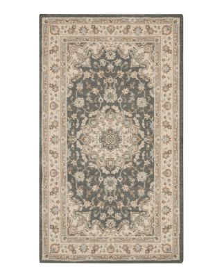 Nourison Living Treasures Li15 Area Rug, 2'6 X 4'3 In Gray/ivory