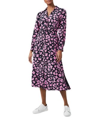 HOBBS LONDON - Lulu Floral Print Midi Dress