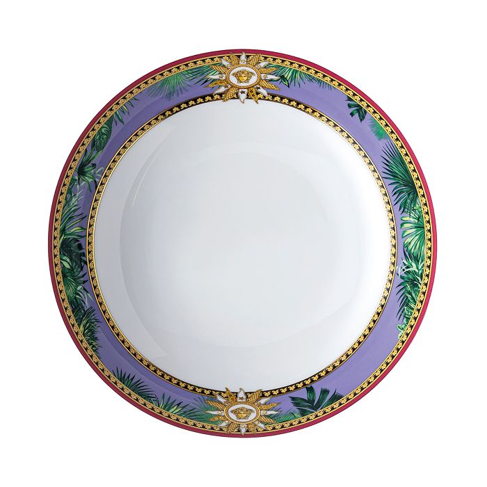 Rosenthal Versace Jungle Animalier Rim Soup In Misc.