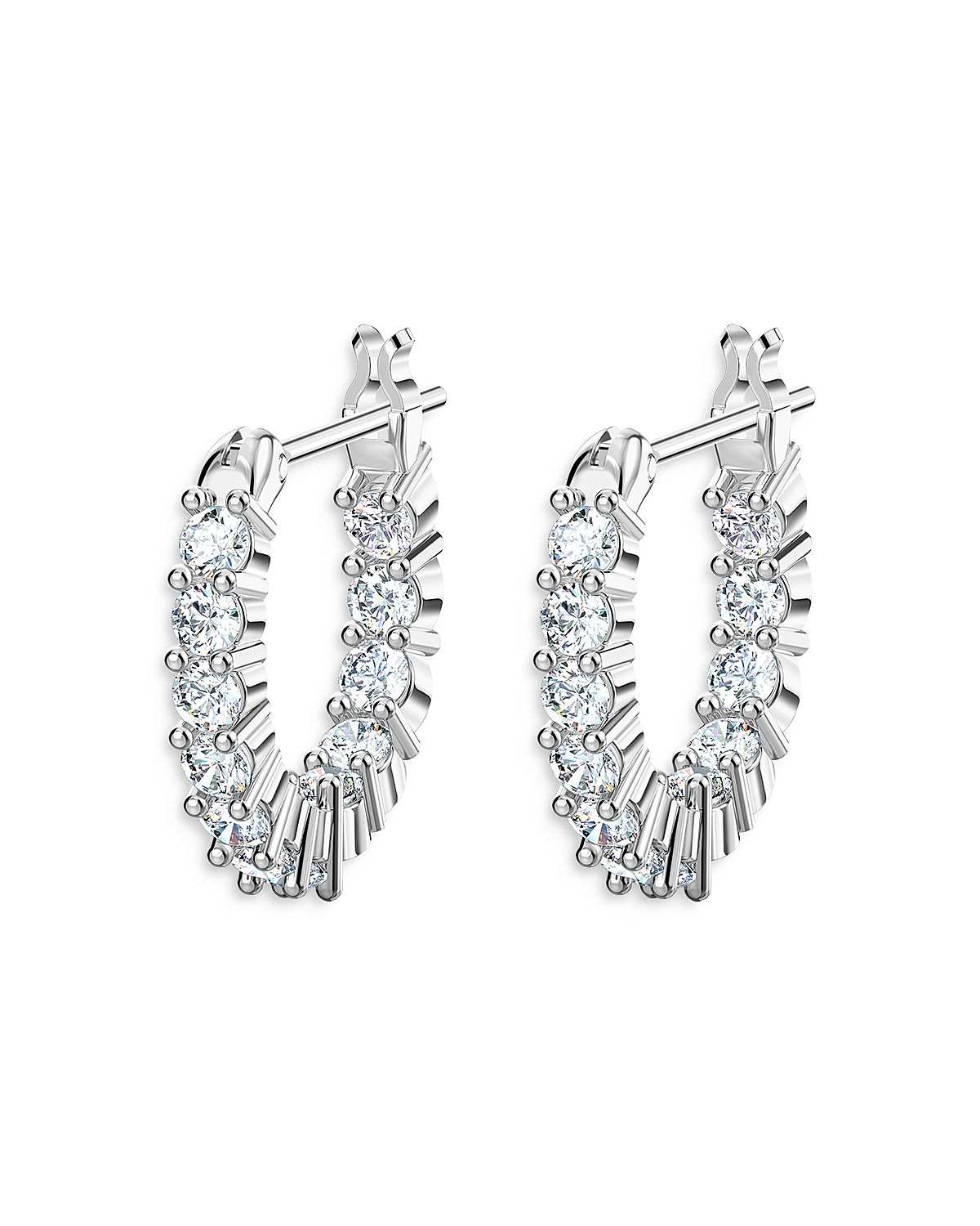 Swarovski Matrix Mini Hoop Earrings