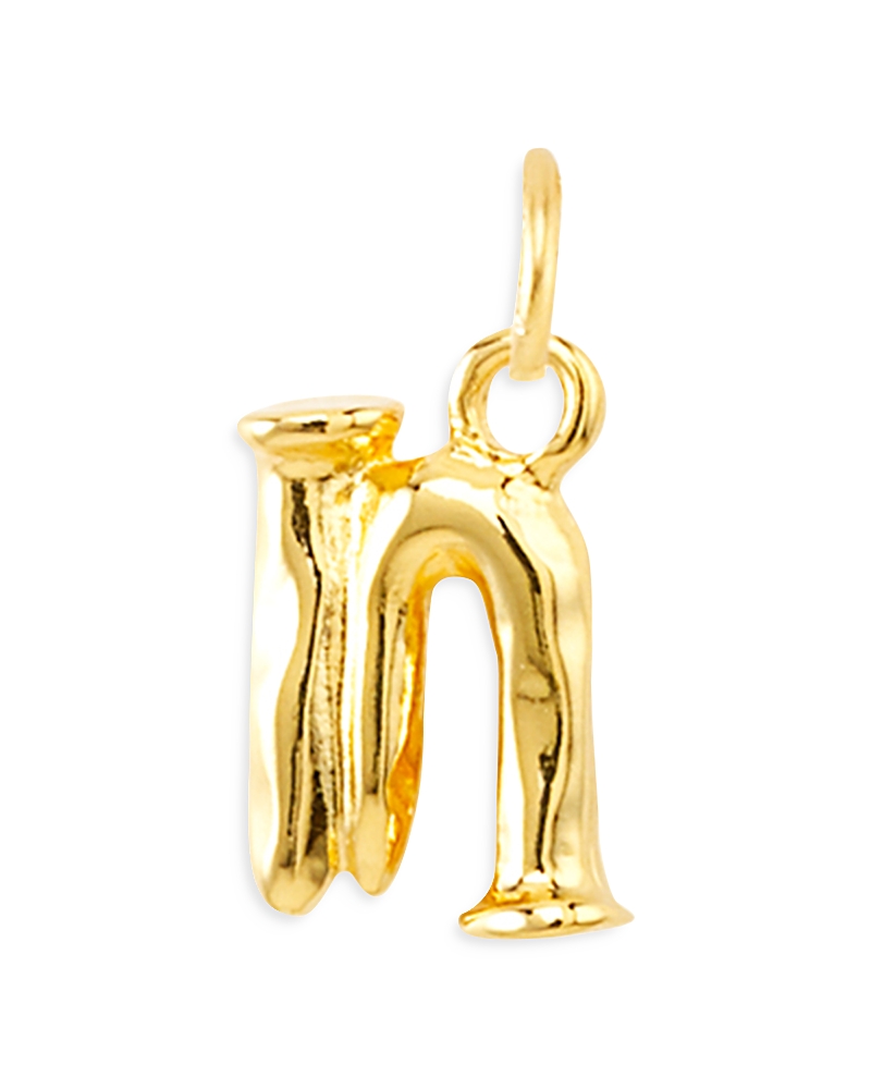Unode50 Gold-Plated Letter Charm · OS