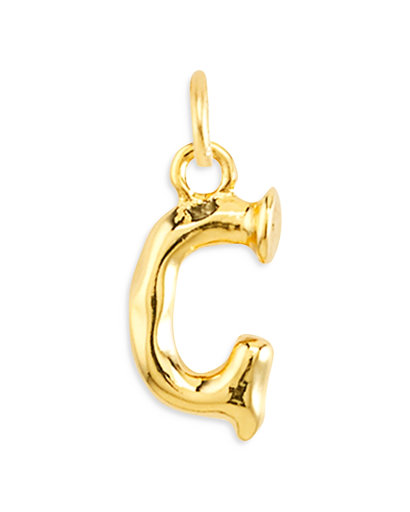 Unode50 Gold-Plated Letter Charm · OS