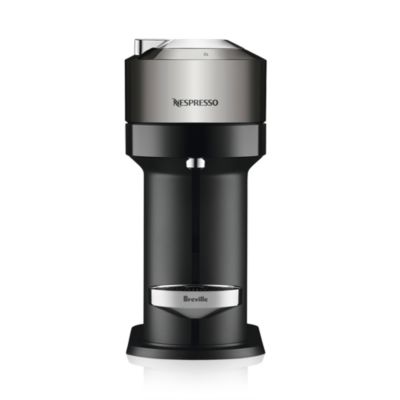 Vertuo Next Deluxe by Breville with Aeroccino Milk Frother, Dark Chrome