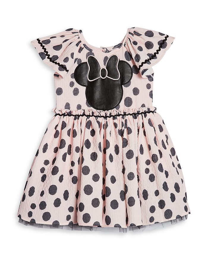 PIPPA & JULIE GIRLS' POLKA DOT MINNIE DRESS - LITTLE KID, BIG KID,60329700
