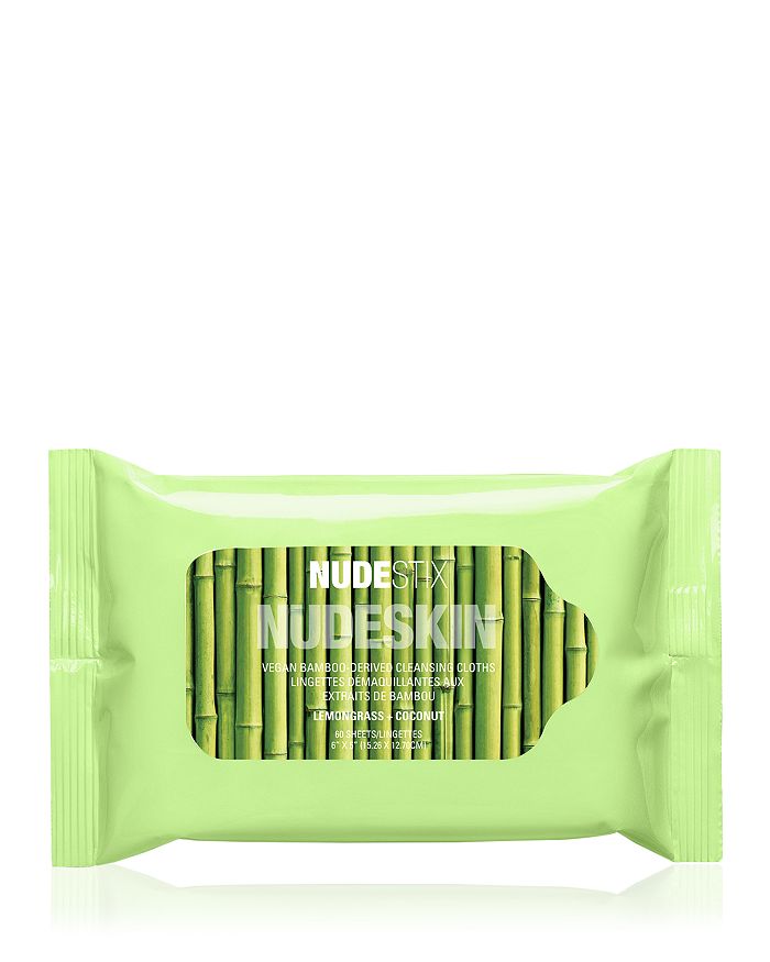 Nudestix Nudeskin Vegan Bamboo Cleansing Cloths (pack Of 60)