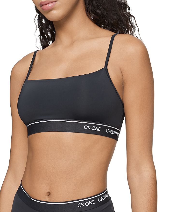 CALVIN KLEIN CK ONE MICRO UNLINED BRALETTE,QF5737