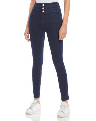 j brand annalie high rise skinny jeans