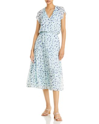 Bella Dahl Printed Flutter Sleeve Dress | Bloomingdale's